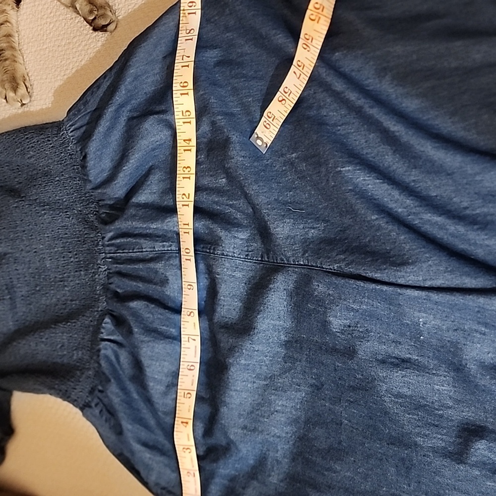 Blue Rain Denim Jumpsuit - Picture 2 of 2